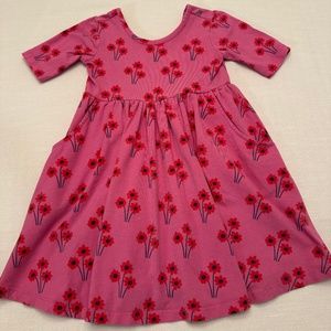 Hannah Anderson Posies skater Dress US size 5